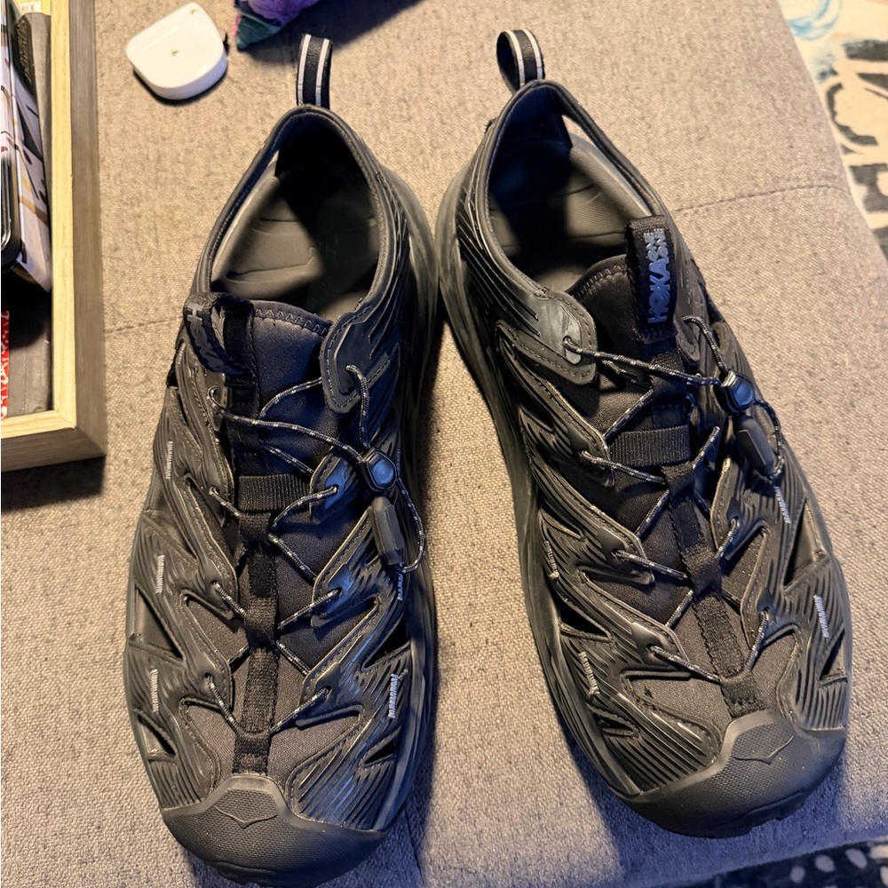 Hoka Black Men's Swim Shoes